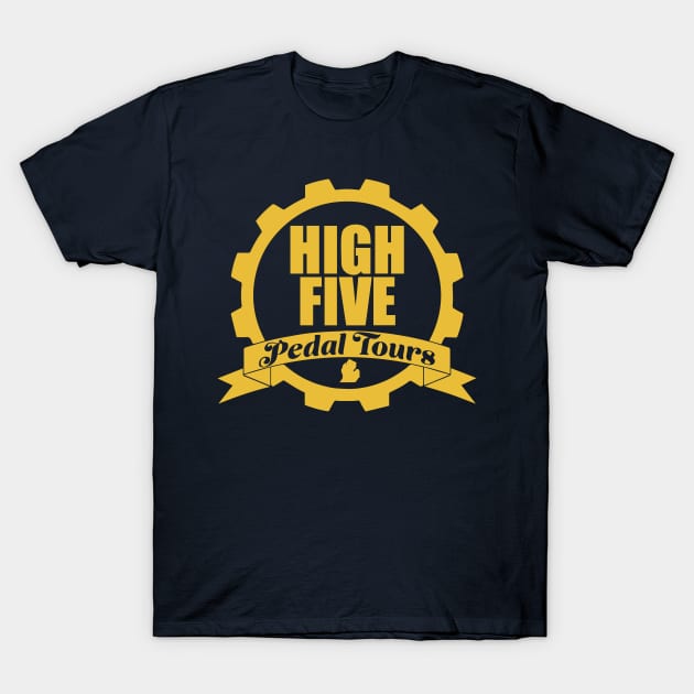 Maize High Five Gear Logo T-Shirt by HighFive